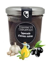 Tapenade d'Olives noires - 90g - TOUPINE ET CABESSELLE