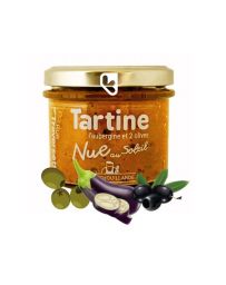 Tartinable - Nue au Soleil - Aubergine, Olive noire, Olive verte - Pot de 105g - RUE TRAVERSETTE