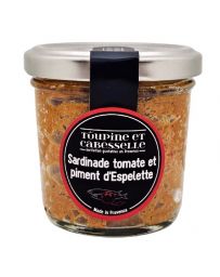 Sardinable tomate et Piment d'Espelette - 90g - TOUPINE ET CABESSELLE