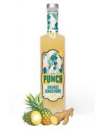Punch Planteur - Ananas, Gingembre - Vol. 15% - 70cl - QUAI SUD