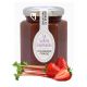 Confiture à la Rhubarbe et à la fraise - Pot de 225g - LA CUILLERE GOURMANDE