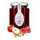 Confiture à la Pomme, Framboise, Saveur Crumble - Pot de 225g - LA CUILLERE GOURMANDE