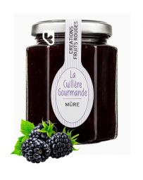 Confiture à la Mûre - Pot de 225g - LA CUILLERE GOURMANDE