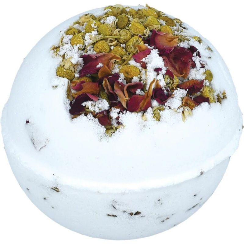 Boule de Bain Fleurs séchées - Rose & Chamomile - BOMB COSMETICS