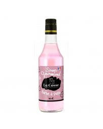 Sirop gourmand - Barbe à Papa - Bouteille 50cl - LA GOSSE