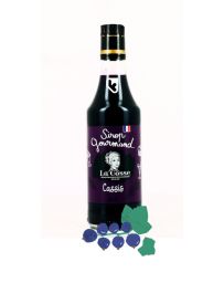 Sirop gourmand - Cassis - Bouteille 50cl - LA GOSSE