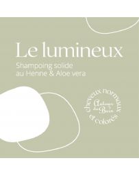 Shampoing solide - Le Lumineux - Henne, Aloe Vera - AUTOUR DU BAIN