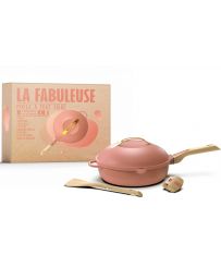 La Fabuleuse Poêle - 28 cm - Pivoine - COOKUT