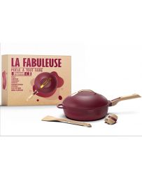 La Fabuleuse Poêle - 28cm - Rubis - COOKUT