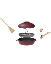 La Fabuleuse Poêle - 28cm - Rubis - COOKUT