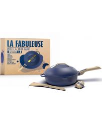 La Fabuleuse Poêle - 28 cm - Saphir - COOKUT