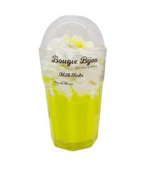 Bougie Milkshake - Fleur de Monoï - Avec Bijou Strass - PEAU D'ÂNE