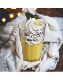 Bougie Milkshake - Fleur de Monoï - Avec Bijou Strass - PEAU D'ÂNE