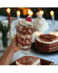 Bougie Milkshake - Cookie Cream - Avec Bijou Strass - PEAU D'ÂNE