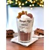 Bougie Milkshake - Caramel fondu - Avec Bijou Strass - PEAU D'ÂNE