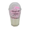 Bougie Milkshake - Barbe à Papa - Avec Bijou Strass - PEAU D'ÂNE