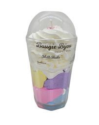 Bougie Milkshake - Guimauve - Avec Bijou Strass - PEAU D'ÂNE