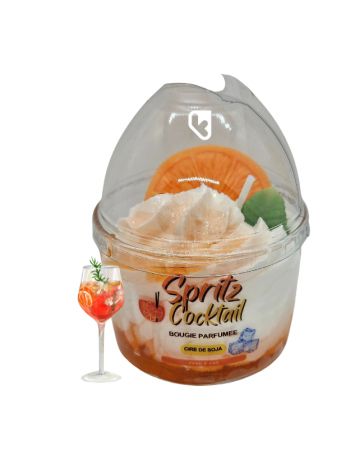 Bougie Cocktail - Spritz - PEAU D'ÂNE