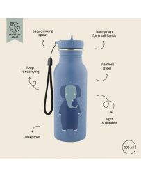 Gourde isotherme 500ml - Mr.Eléphant - TRIXIE
