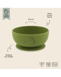 Bol en silicone avec ventouse - Mr.Dino - TRIXIE