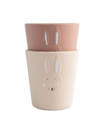 2 Gobelets en silicone - Mr.Rabbit - TRIXIE