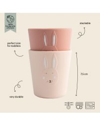 2 Gobelets en silicone - Mr.Rabbit - TRIXIE
