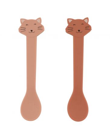 2 Cuillères en silicone - Mr.Cat - TRIXIE