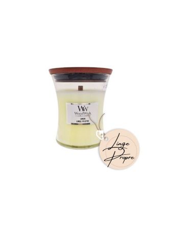 Linge propre - Petite Jarre - Bougie WOODWICK