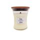 Teck blanc - Moyenne Jarre - Bougie WOODWICK