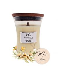 Miel blanc - Moyenne Jarre - Bougie WOODWICK