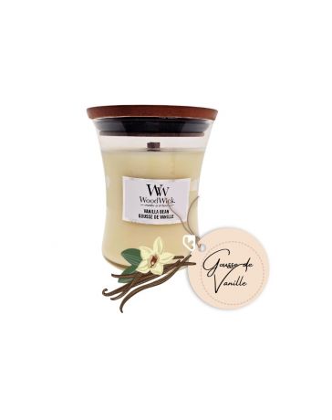 Gousse de Vanille - Moyenne Jarre - Bougie WOODWICK