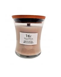 Vanille & Sel marin - Moyenne Jarre - Bougie WOODWICK