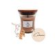 Cachemire - Petite Jarre - Bougie WOODWICK