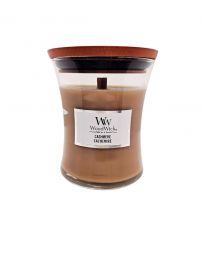 Cachemire - Moyenne Jarre - Bougie WOODWICK