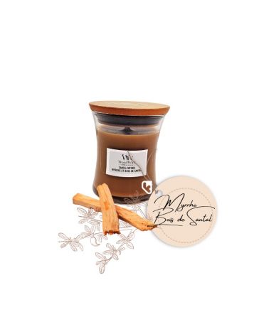 Myrrhe et Bois de Santal - Petite Jarre - Bougie WOODWICK