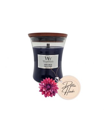 Dahlia Ikoni - Moyenne Jarre - Bougie WOODWICK