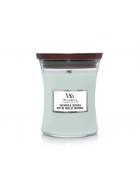 Bois de Sauge & Posidonie - Moyenne Jarre - Bougie WOODWICK
