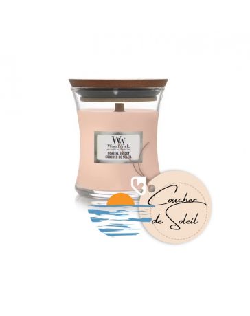 Coucher de Soleil - Petite Jarre - Bougie WOODWICK