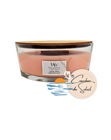 Coucher de Soleil - Ellipse - Bougie WOODWICK