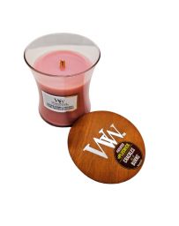 Fleurs pressées & Patchouli - Moyenne Jarre - Bougie WOODWICK