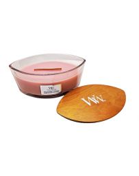 Fleurs pressées & Patchouli - Ellipse - Bougie WOODWICK