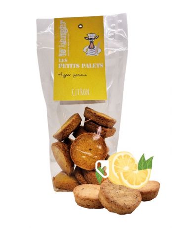 Les Petits Palets Bretons - Citron - 150g - BISCUITERIE LE HANGAR