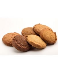 Les Sablés assortis - Pomme, Fruits rouges, Vanille Chocolat, Café, Praliné - 180g - BISCUITERIE LE HANGAR