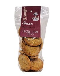 Les Cookies - Chocolat blanc, Cerise - 180g - BISCUITERIE LE HANGAR