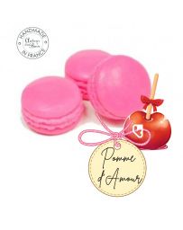 SAVON MACARON - POMME D'AMOUR - AUTOUR DU BAIN