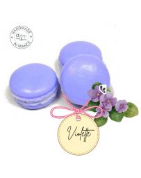 SAVON MACARON - VIOLETTE - AUTOUR DU BAIN