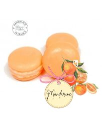 SAVON MACARON - MANDARINE - AUTOUR DU BAIN