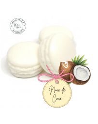 SAVON MACARON - NOIX DE COCO - AUTOUR DU BAIN