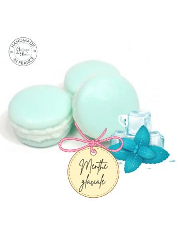 SAVON MACARON - MENTHE GLACIALE - AUTOUR DU BAIN