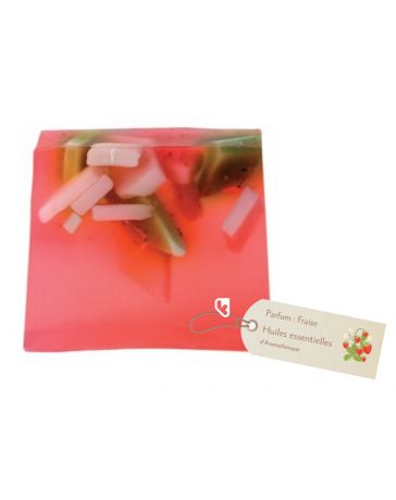 STRAWBERRY FIELDS - SAVON 100G - BOMB COSMETICS